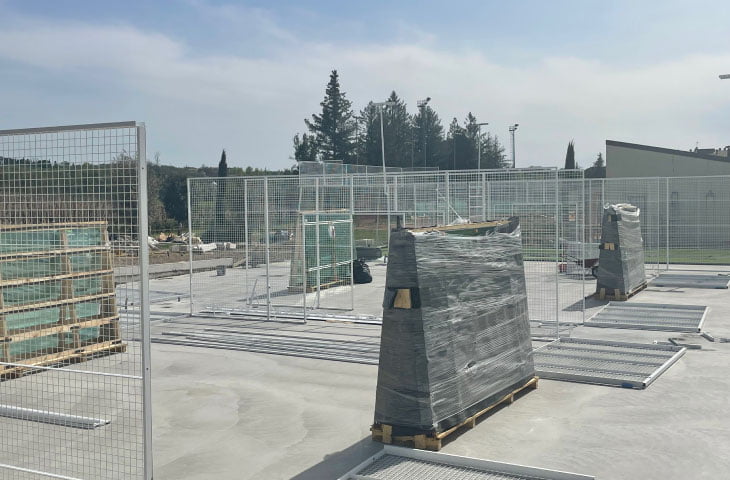 Campi da Padel in costruzione