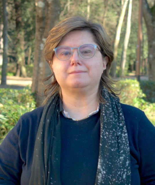 La Dottoressa Lucia Tanti, direttrice della Scuola di Scuola di Arte Sacra di Firenze