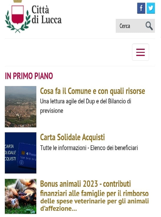 Toscana Economy - Comune di Lucca pubblica Dup e Bilancio