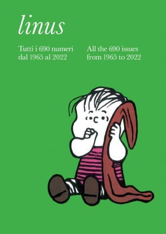 Locandina della mostra sulla rivista Linus aperta a Viareggio dal 9 al 23 febbraio